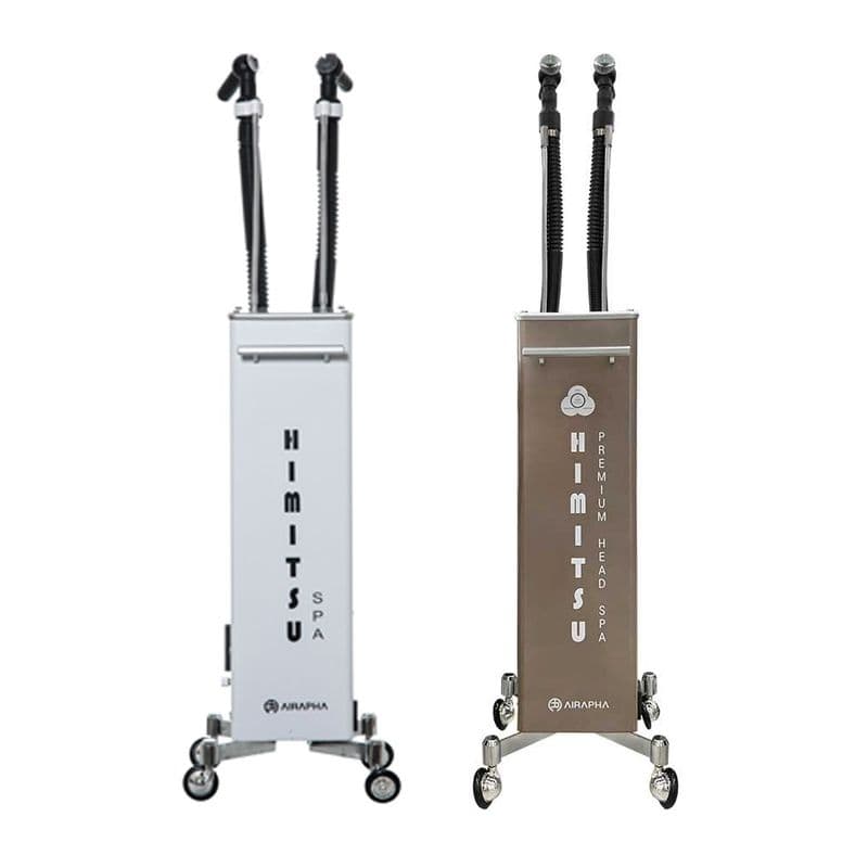 Airafa Himitsu Head Spa salon hair steamer, white or rose gold