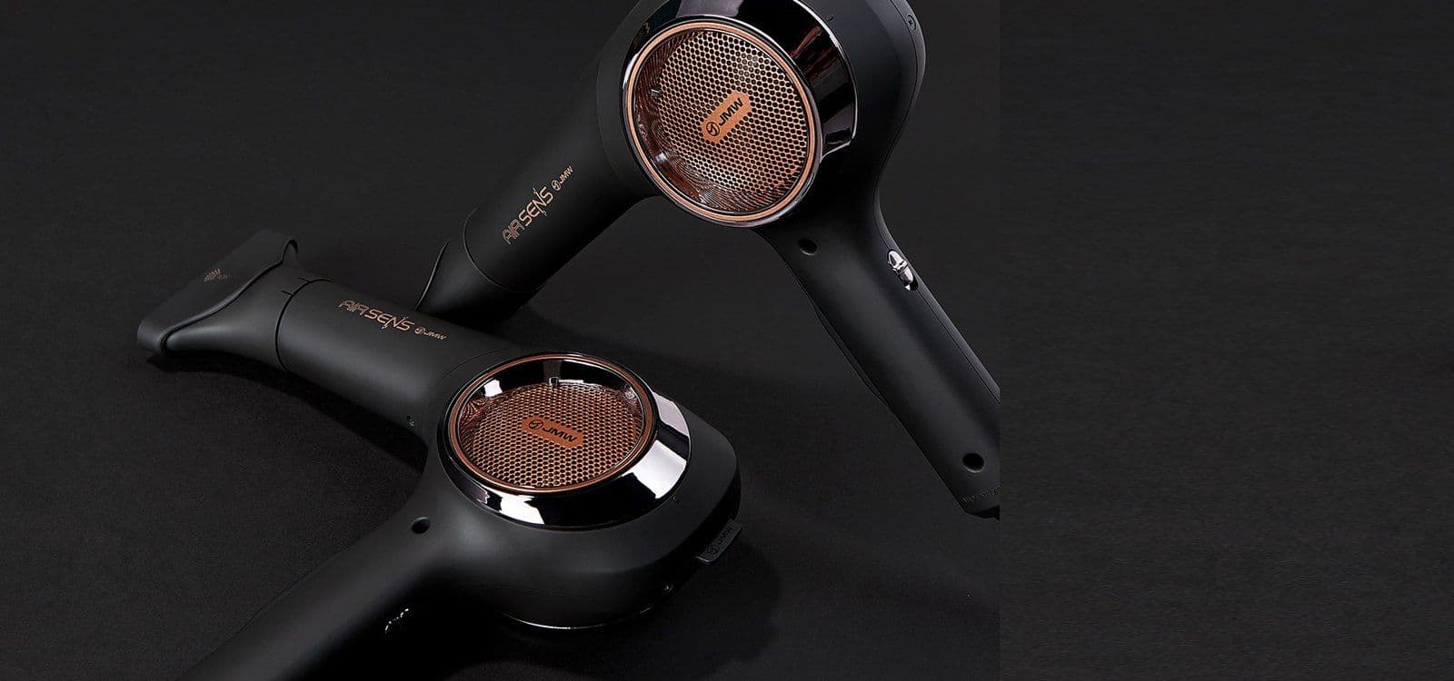 Фен JMW Air Sens с BLDC-мотором и подставкой, чёрный или белый 3