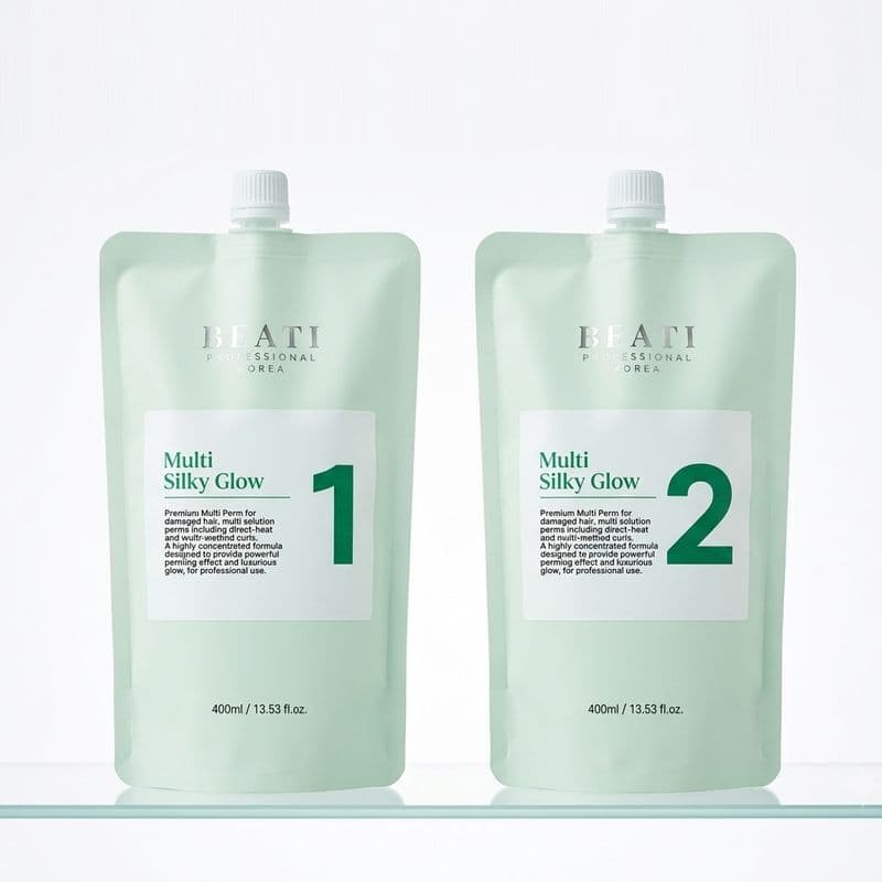 Beati Multi Silky Glow - состав для завивки 400 мл, с окислителем
