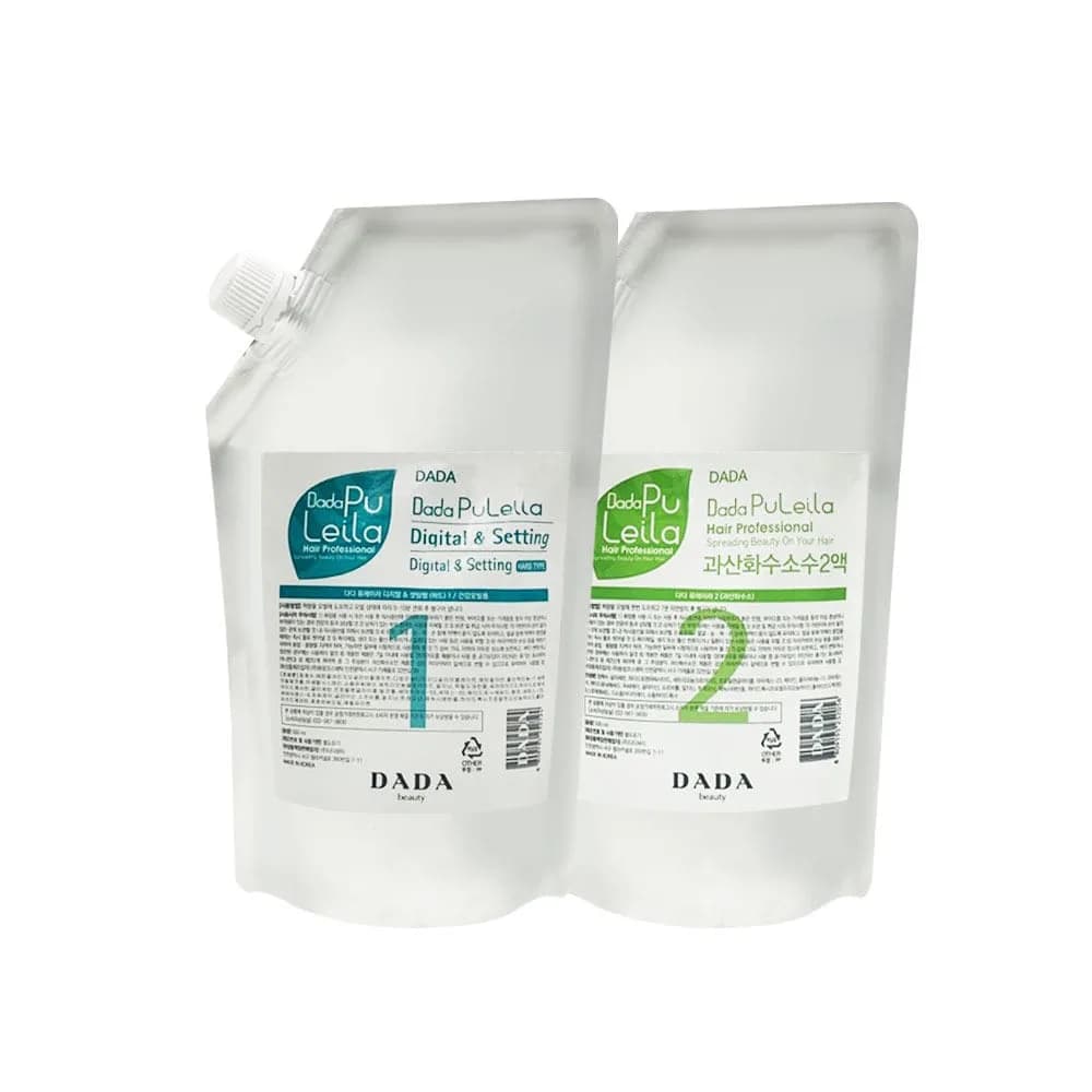 Dadatomo PuLeila Digital & Setting 1+2, 500 мл, для здоровых волос