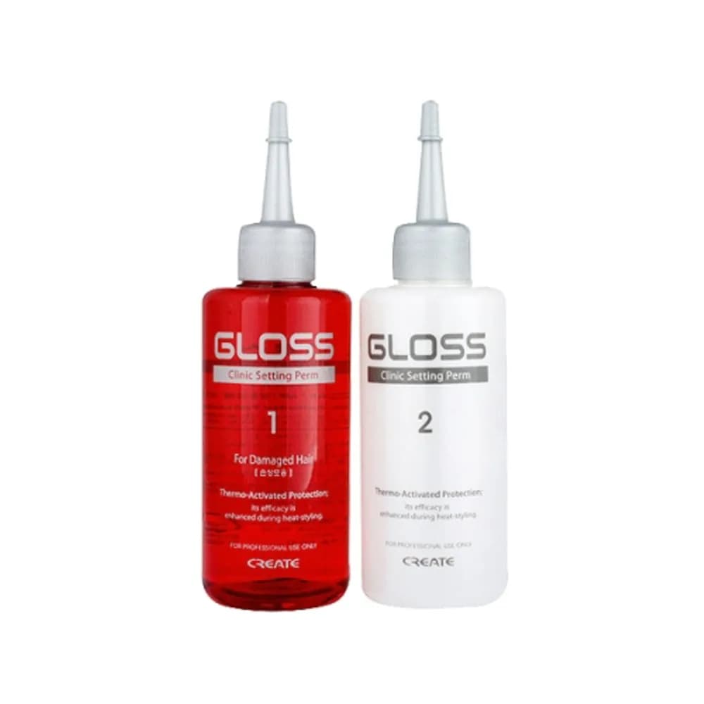 Create Gloss Clinic Setting Perm 1+2, 150 ml, normal or damaged hair 2