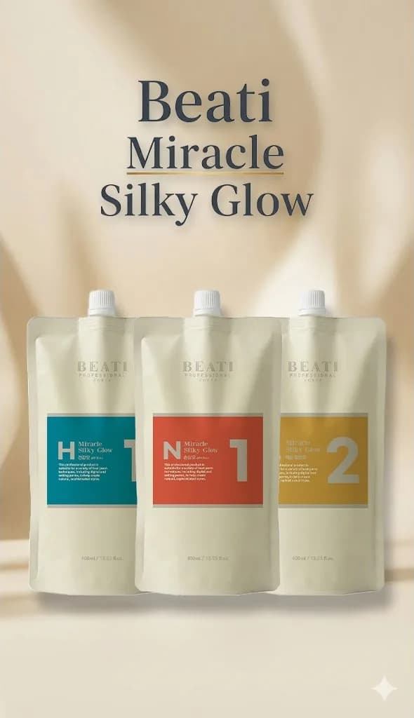 Beati Miracle Silky Glow, составы H и N с нейтрализатором, 400 мл